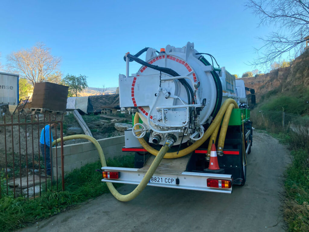 vaciado fosas sépticas Agua Amarga